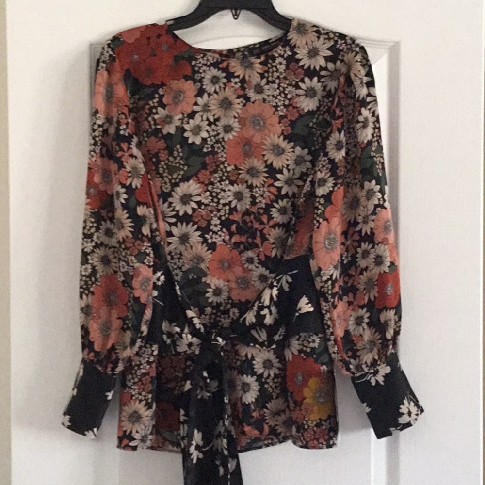 ZARA long sleeves elegant blouse - size XL